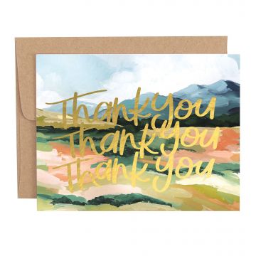 Clio Thank You Greeting Card